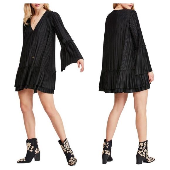 Free People Can’t Help It Mini Dress Size Small - Picture 1 of 12